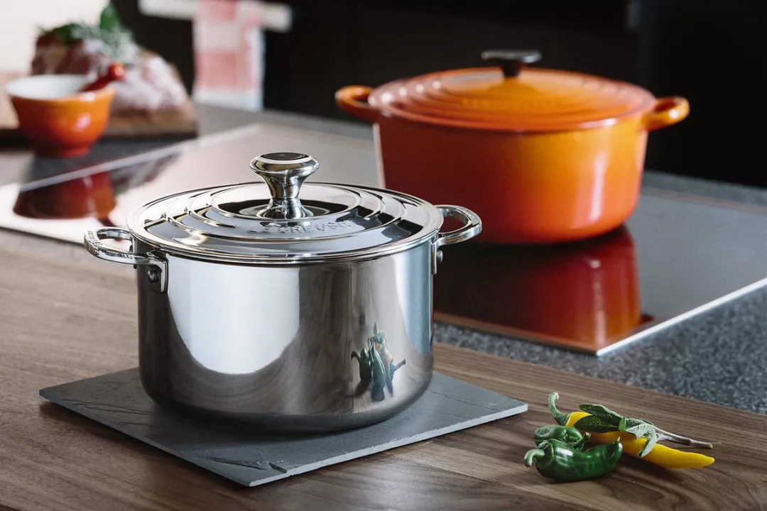 Le Creuset Signature RVS Pannenset 5-delig - Zilver