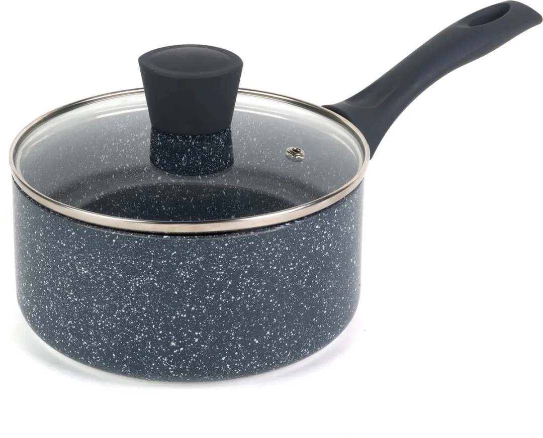Russell Hobbs Blauwe Marmer Steelpan 18cm