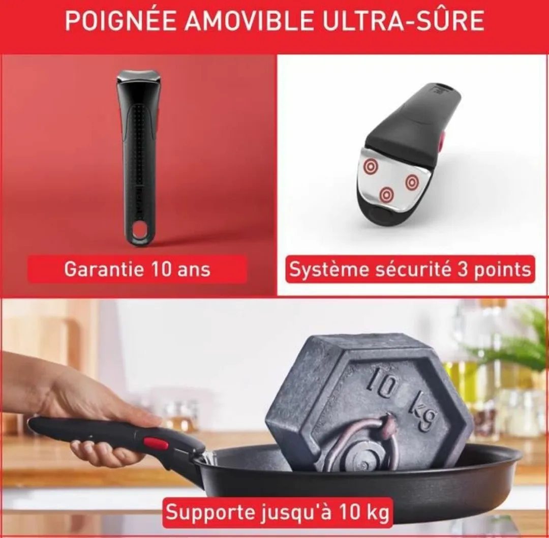 Tefal Ingenio Emotion ON L897DS04 Pannenset - 13-delig - Grijs