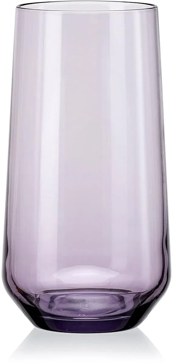 Pasabahce Allegra Longdrinkglazen 470ml - 3 Stuks - Paars