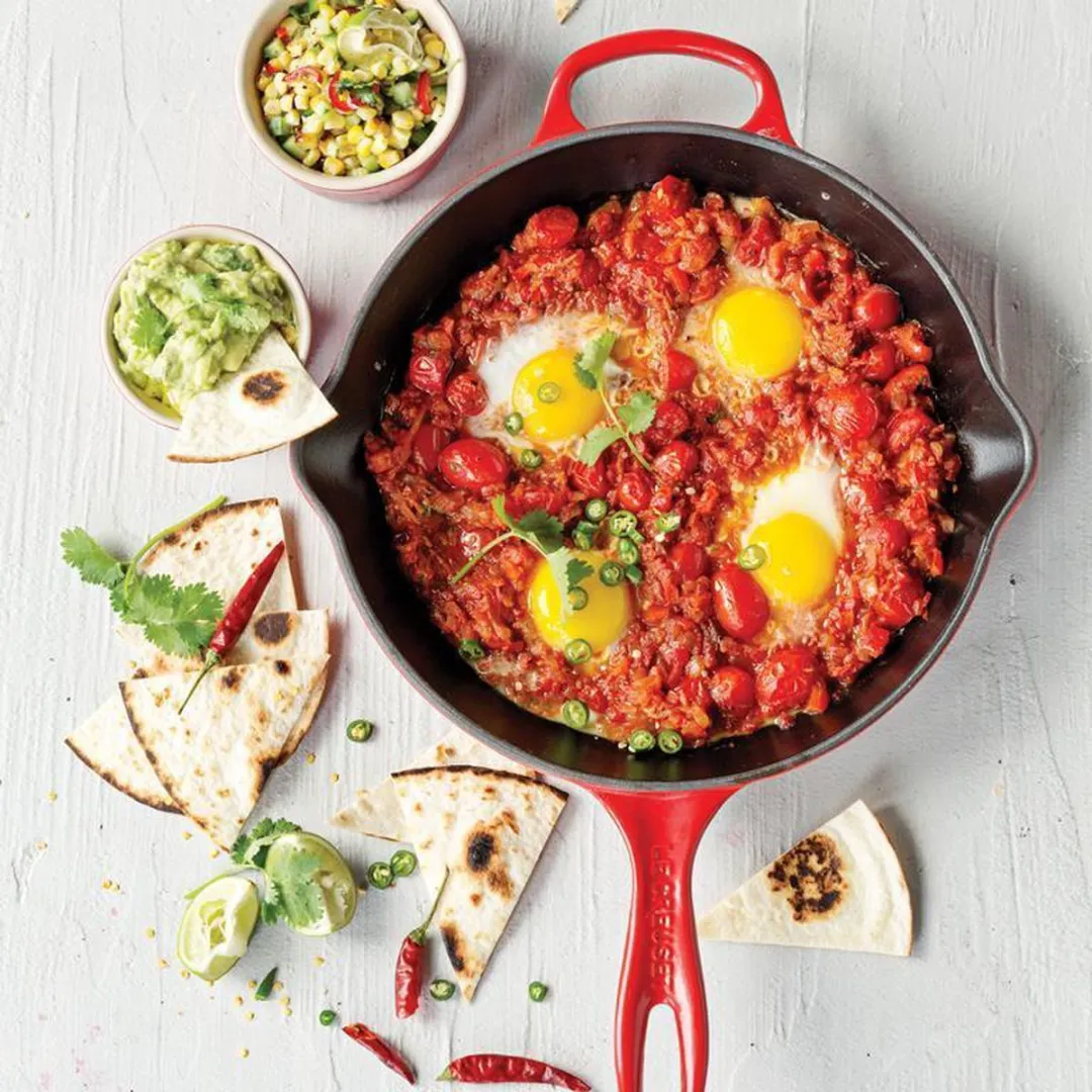 Le Creuset Skillet Signature Ø23cm - Kersenrood