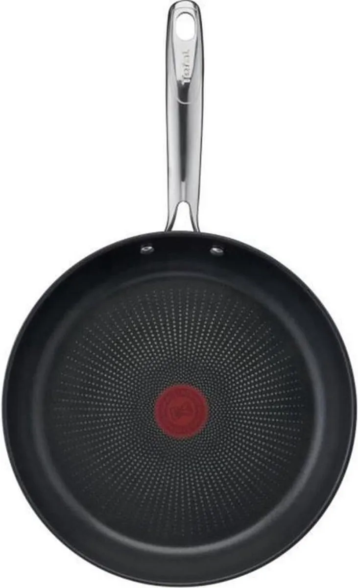 Tefal Duetto+ Pannenset - 2 Koekenpannen Ø24/28cm - Roestvrijstaal