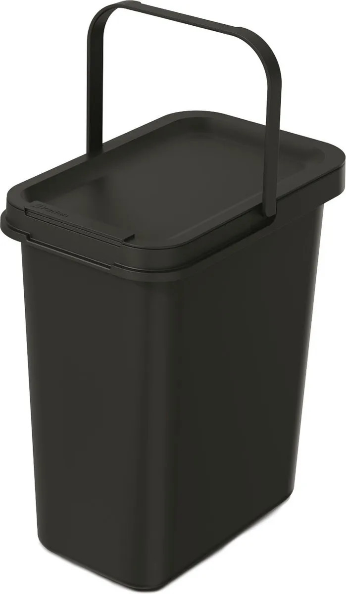 Prosperplast Keden Afvalbak 12L - Zwart