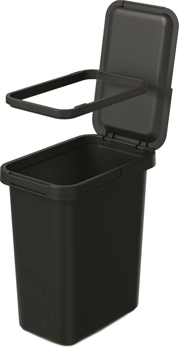 Prosperplast Keden Afvalbak 12L - Zwart