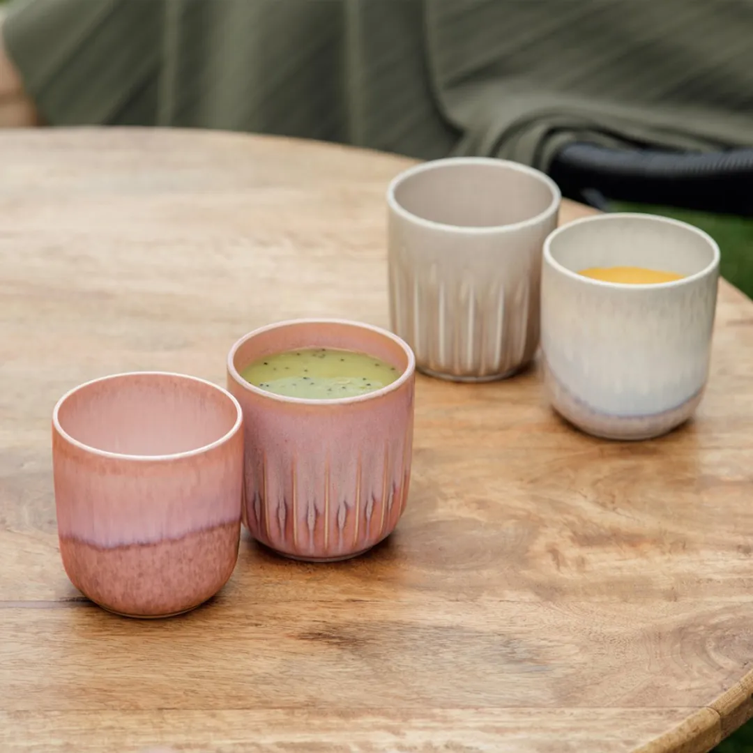 Villeroy & Boch Mokken Perlemor Coral - 290ml - 2 Stuks