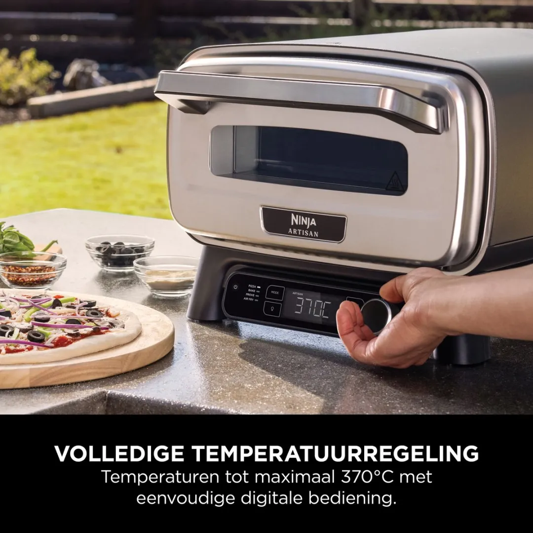 Ninja Artisan MO201EU Elektrische Pizzaoven & Airfryer - 6 Stuks