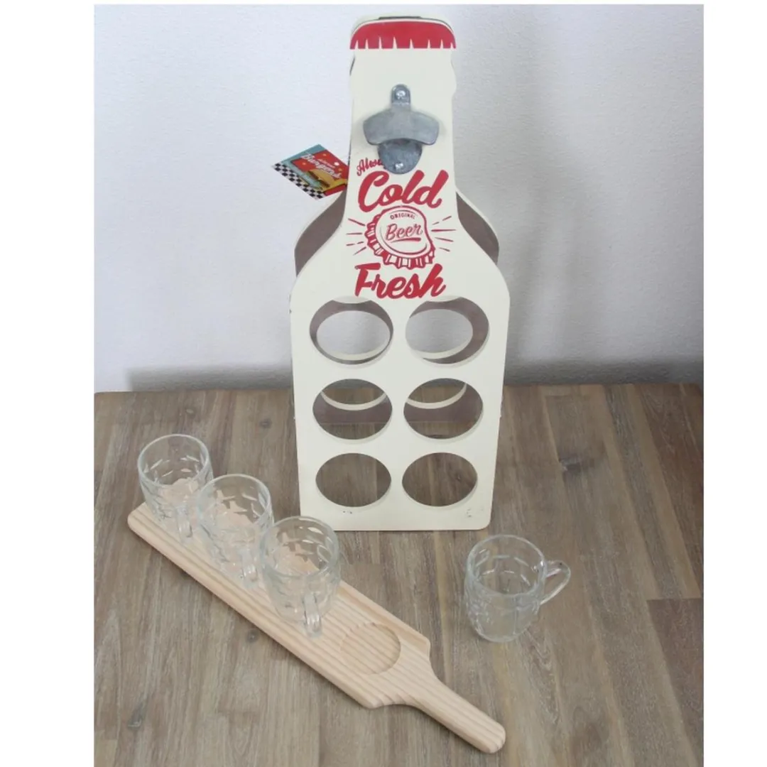 Cosy&Trendy Bierglazen Set - 5 Stuks Transparant - afbeelding 6 van 6