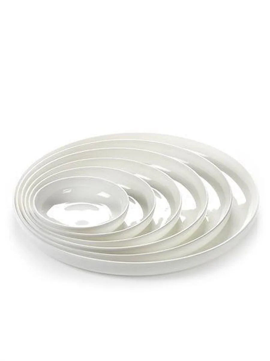 Serax P. Boon Base Hoog Bord D32 H3cm - Wit