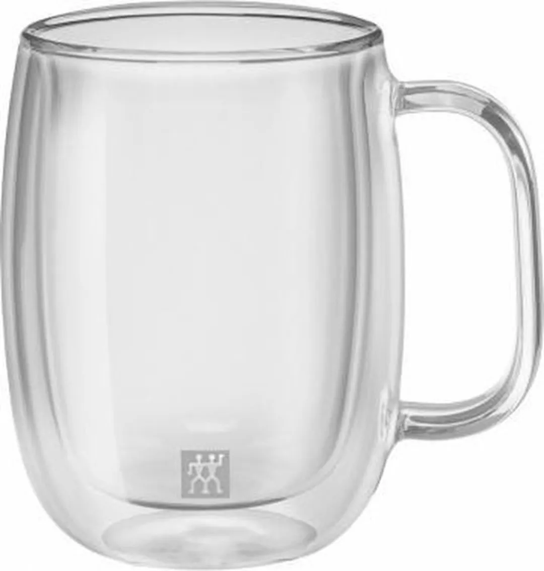 Zwilling Sorrento Dubbelwandig Koffieglas - Met oor - 355ml - 2 stuks