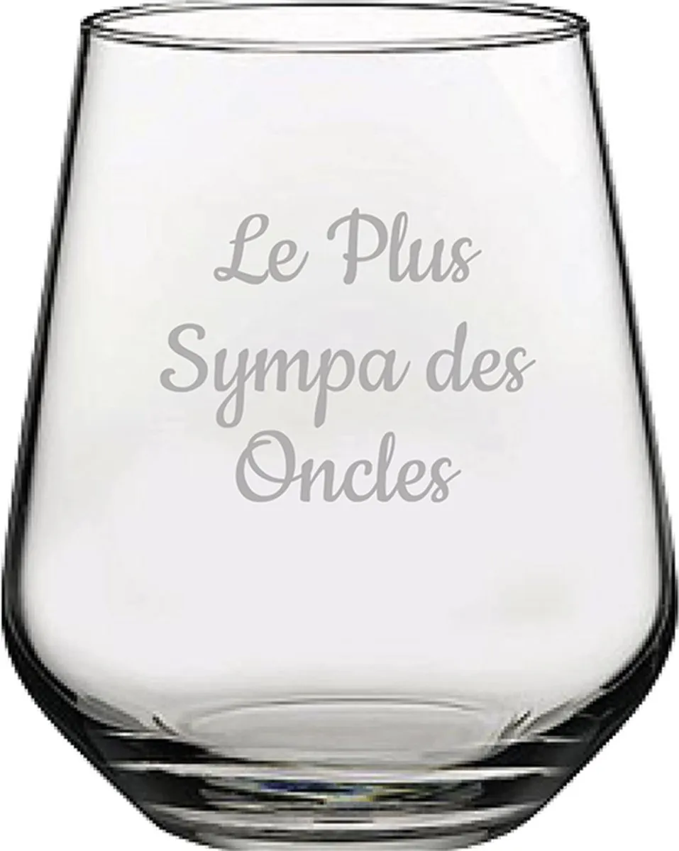 Pasabahce Drinkglas Le Plus Sympa des Oncles