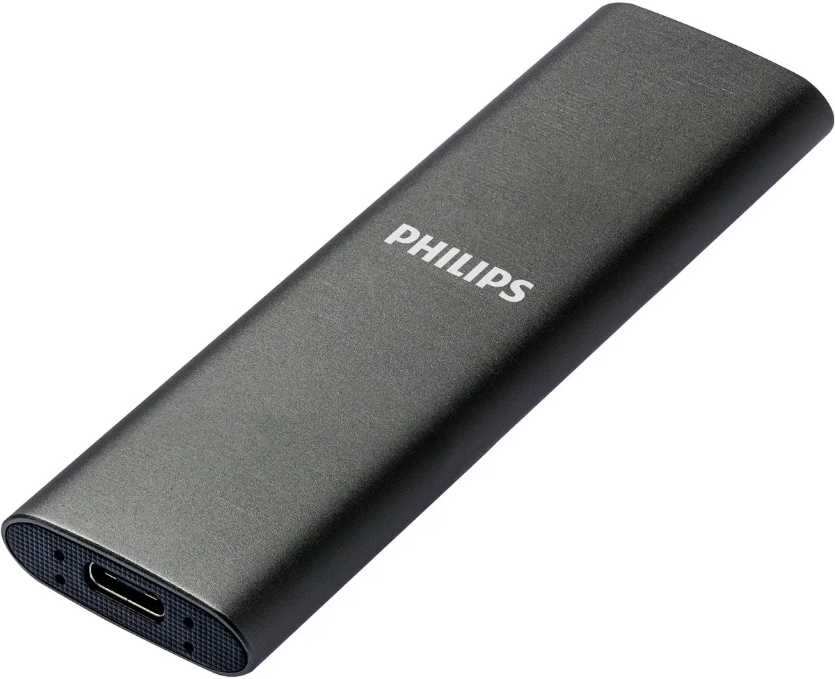 Philips FM02SS031P/00 Portable SSD 2TB - Antraciet