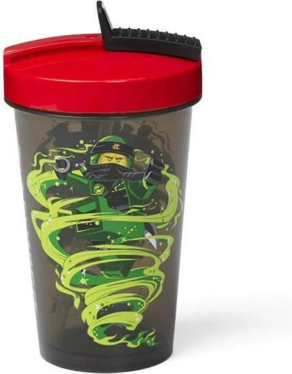 LEGO Ninjago Drinkbeker 500ml - Rood RC 030353