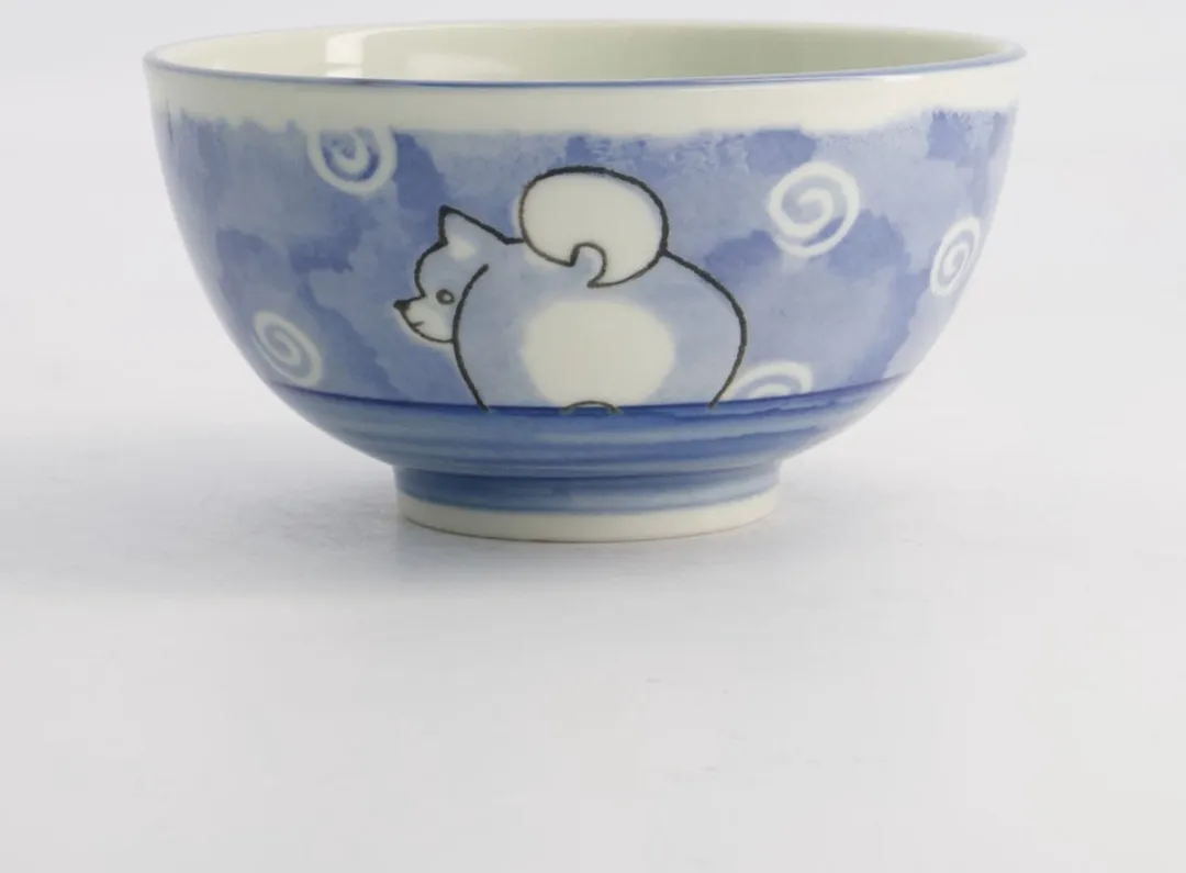 Tokyo Design Studio Kawaii Rijstkom Shiba Hond
