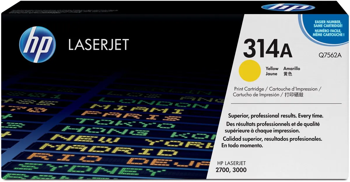 HP 314A Tonercartridge Geel