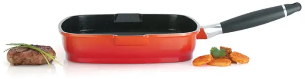 BergHOFF Virgo Grillpan 28cm - Oranje