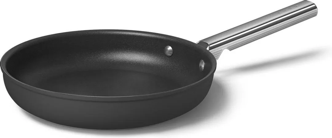 Smeg CKFF2801BLM Koekenpan 28cm - Mat Zwart