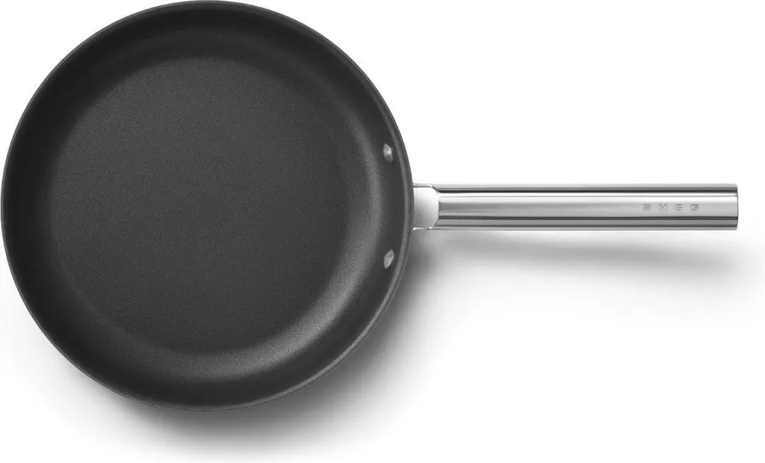 Smeg CKFF2801BLM Koekenpan 28cm - Mat Zwart