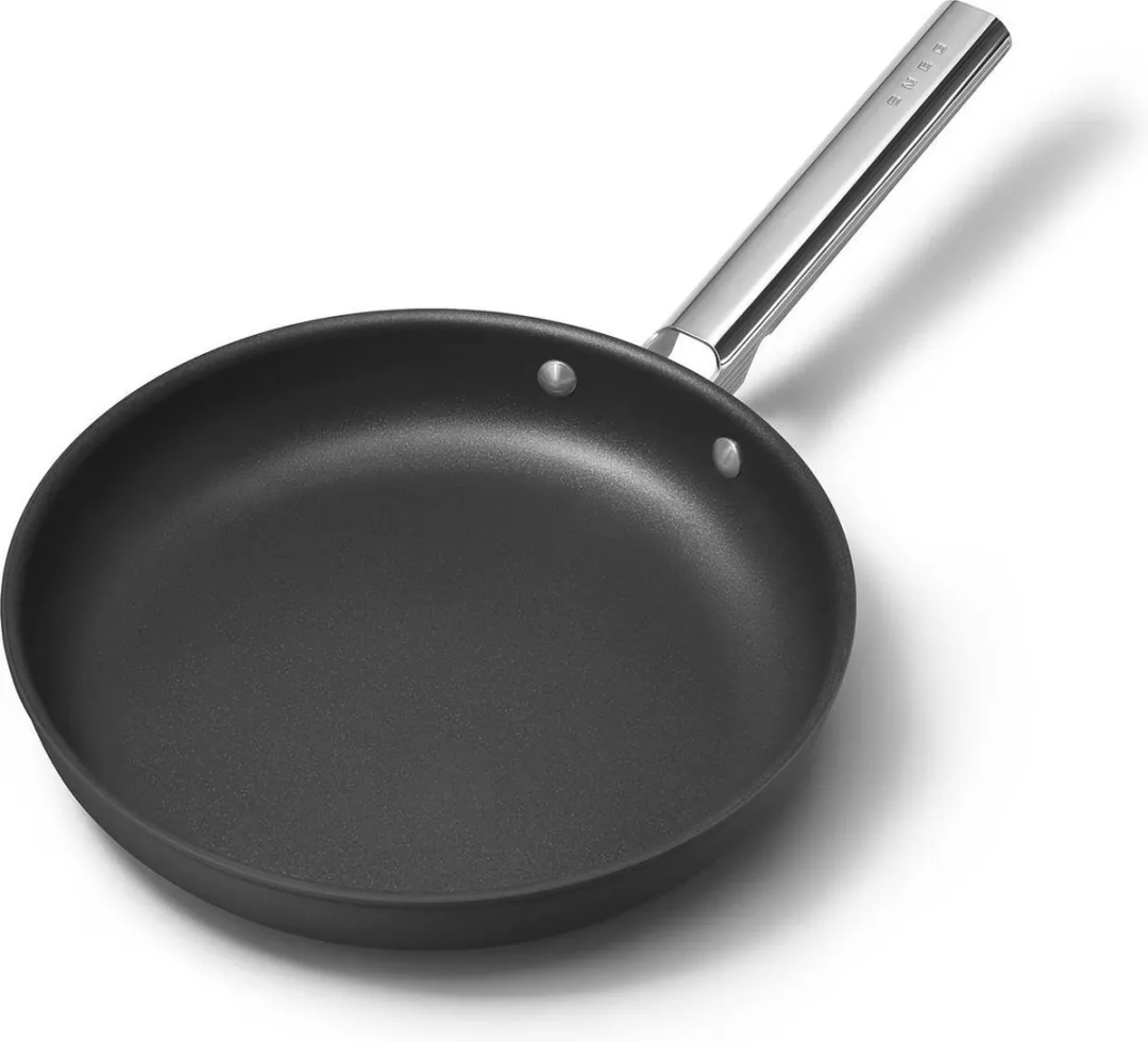 Smeg CKFF2801BLM Koekenpan 28cm - Mat Zwart