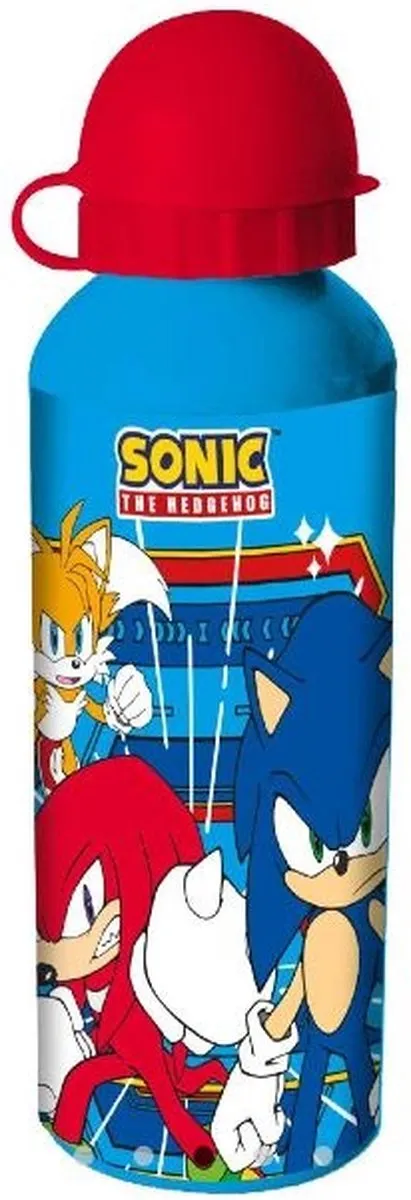 Sonic the Hedgehog Aluminium Drinkfles 500ml - Divers
