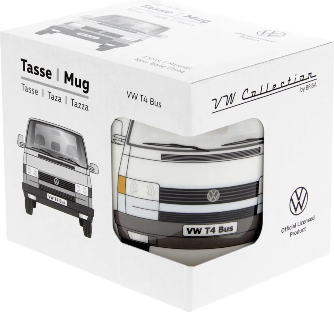 Volkswagen T4 Bulli Mok 370ml - Wit - T4TA01