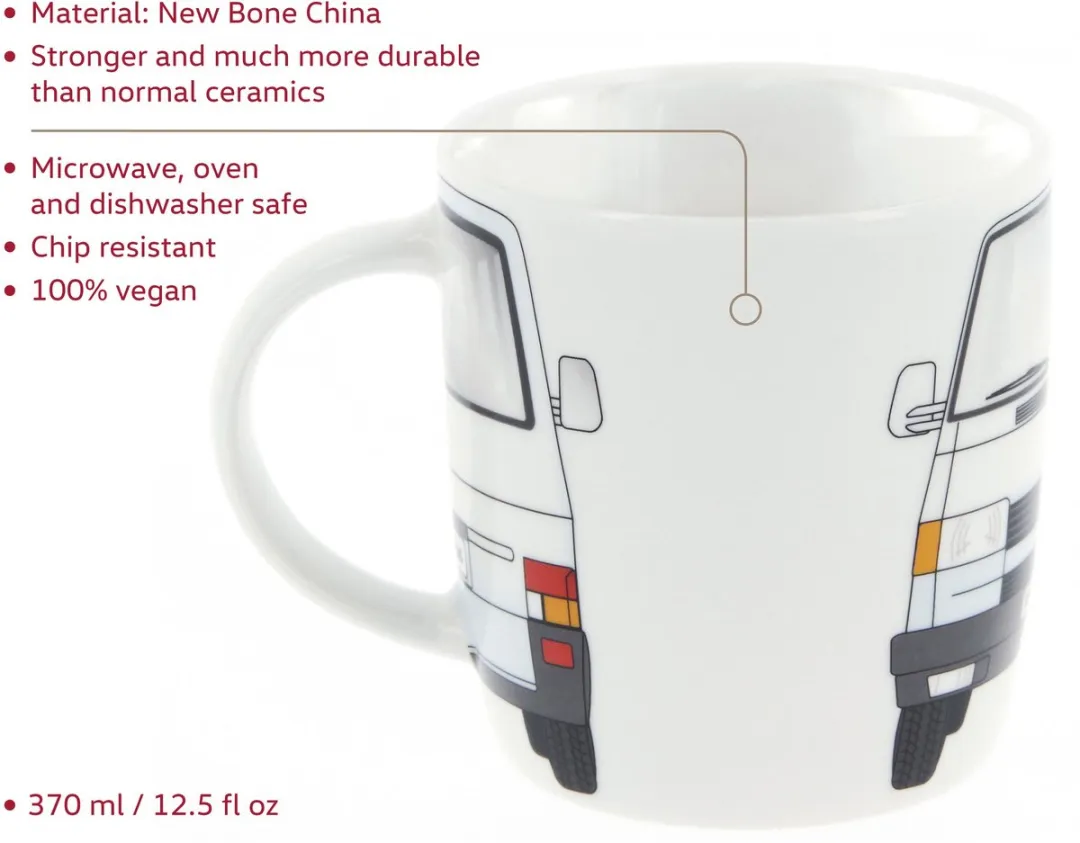 Volkswagen T4 Bulli Mok 370ml - Wit - T4TA01 - afbeelding 6 van 6