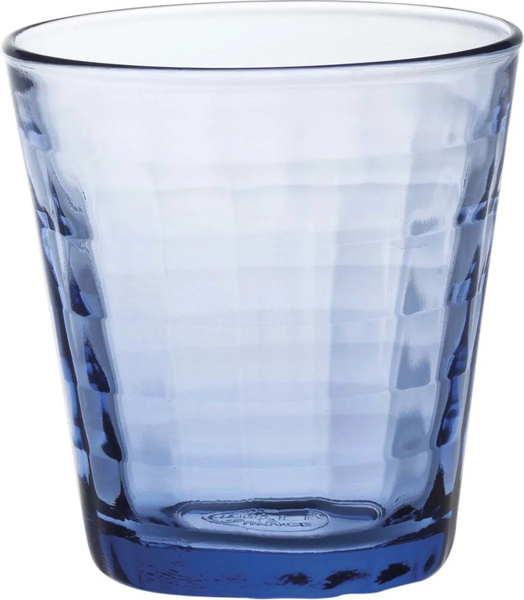 Duralex Prisme Drinkglazen Set 24-delig - Blauw - 220/275ml