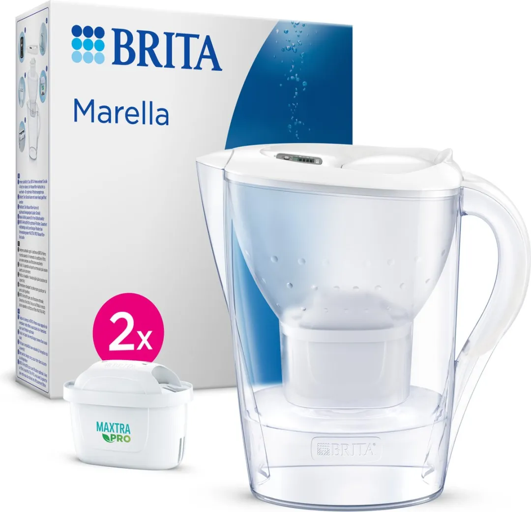 BRITA Marella XL Waterfilterkan 3,5L Wit
