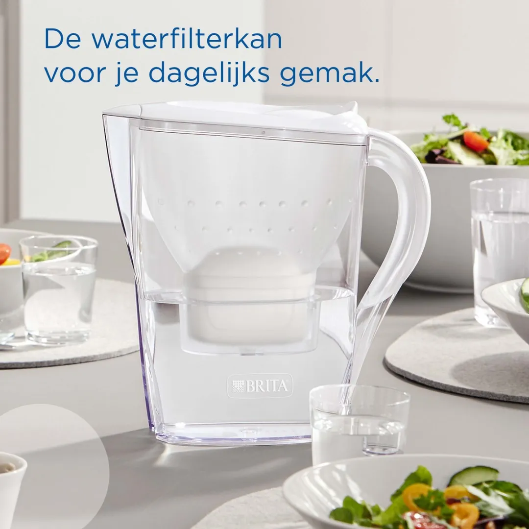 BRITA Marella XL Waterfilterkan 3,5L Wit - MAXTRA PRO PFAS-filter