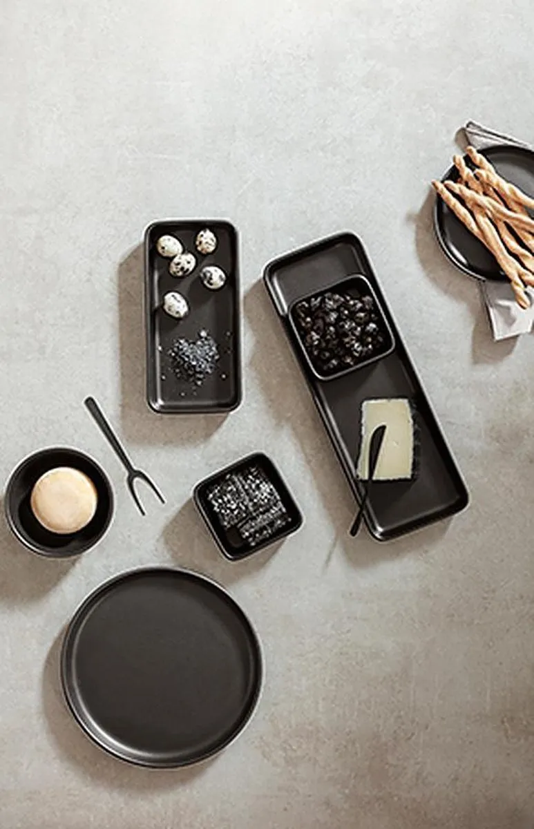 Eva Solo Nordic Kitchen Schaal Ø21,7cm - Aardewerk - Zwart