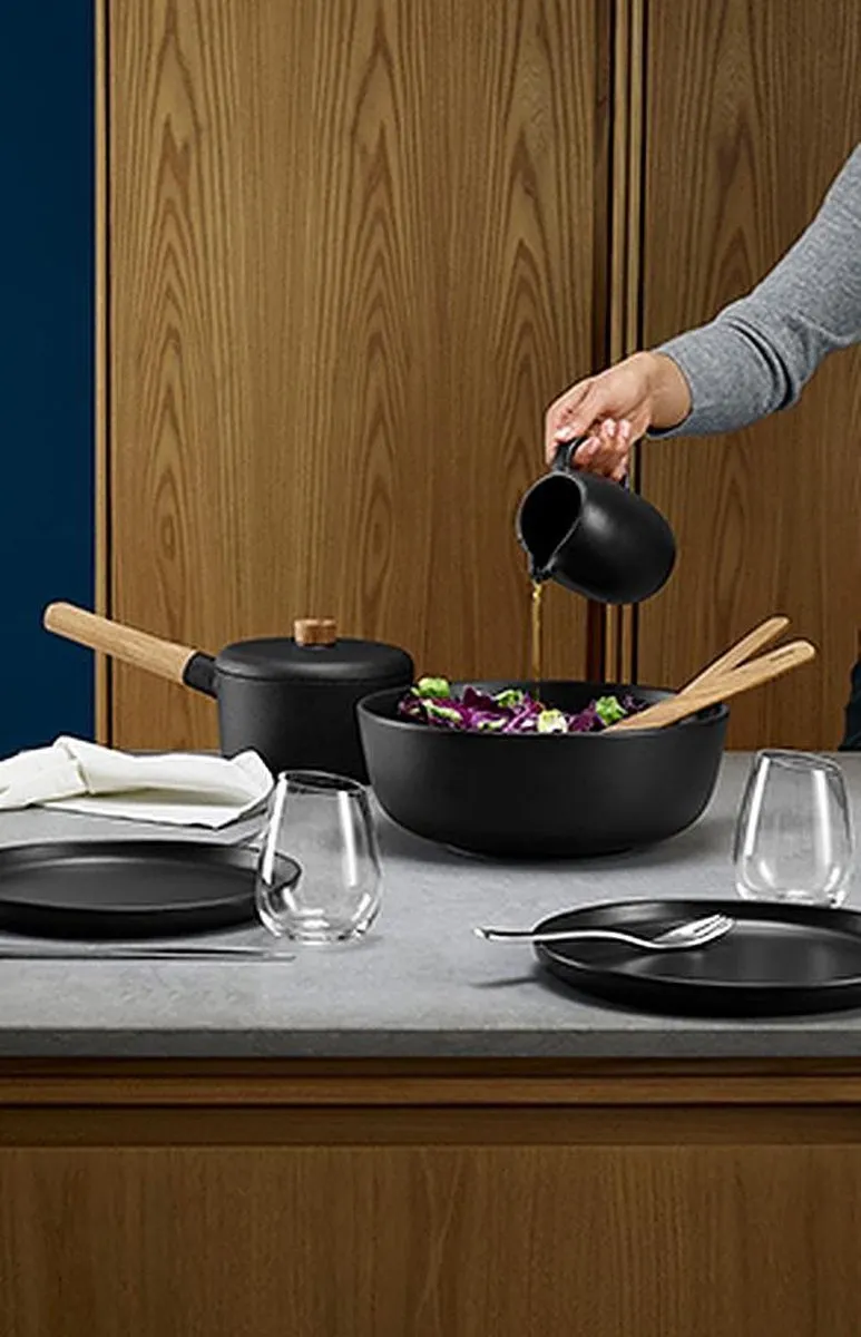 Eva Solo Nordic Kitchen Schaal Ø21,7cm - Aardewerk - Zwart