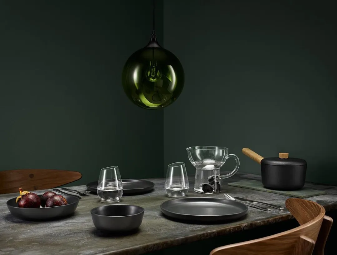 Eva Solo Nordic Kitchen Schaal Ø21,7cm - Aardewerk - Zwart