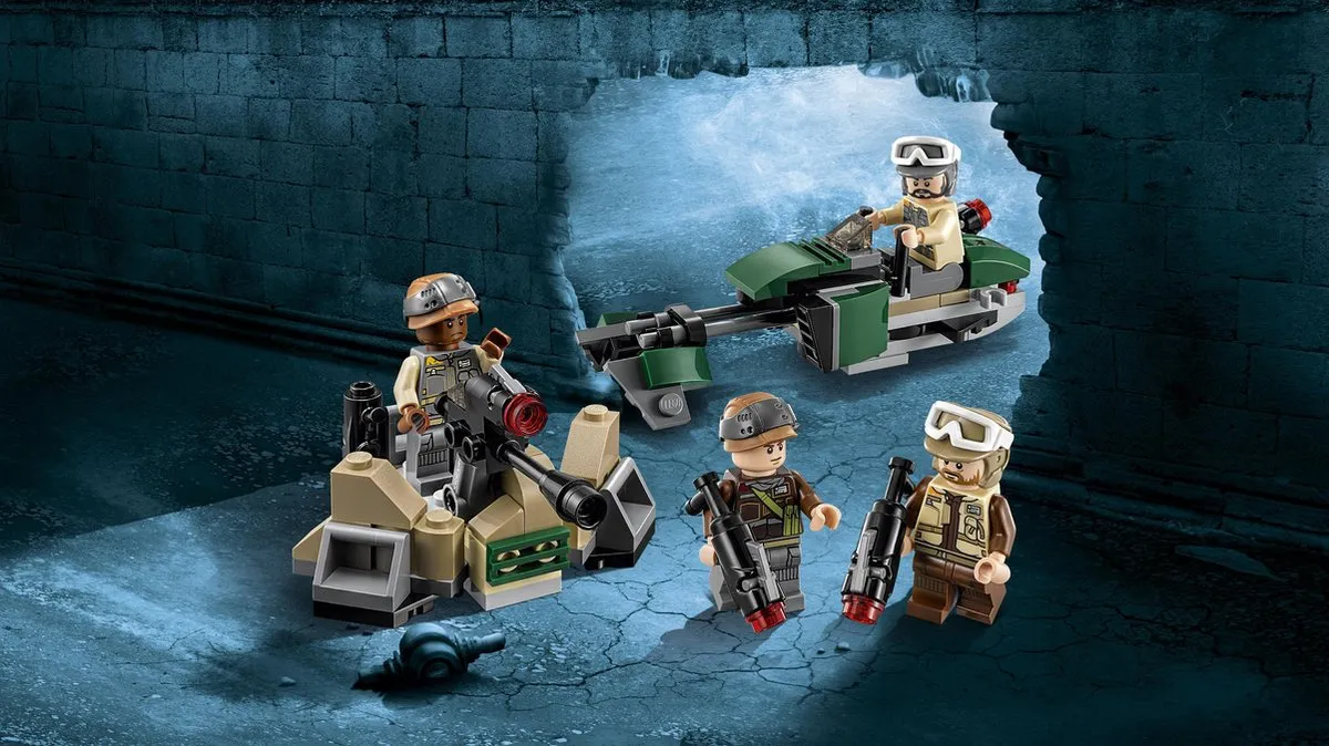 LEGO Star Wars Rebel Trooper Battle Pack 75164 - 4 Minifiguren - afbeelding 6 van 6