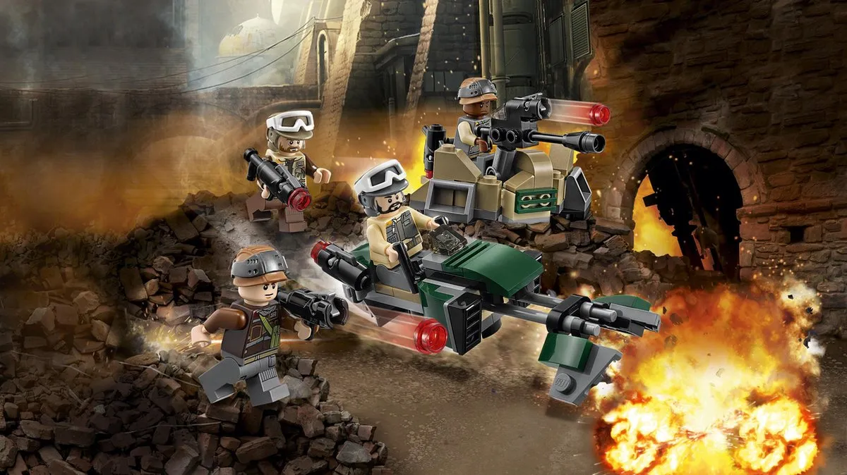 LEGO Star Wars Rebel Trooper Battle Pack 75164 - 4 Minifiguren