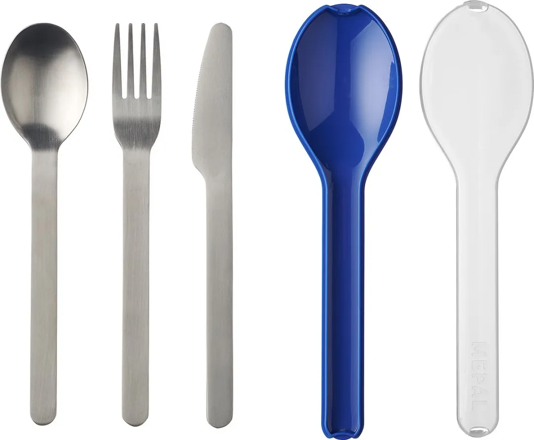 Mepal Ellipse Bestekset 3-delig - Vivid blue
