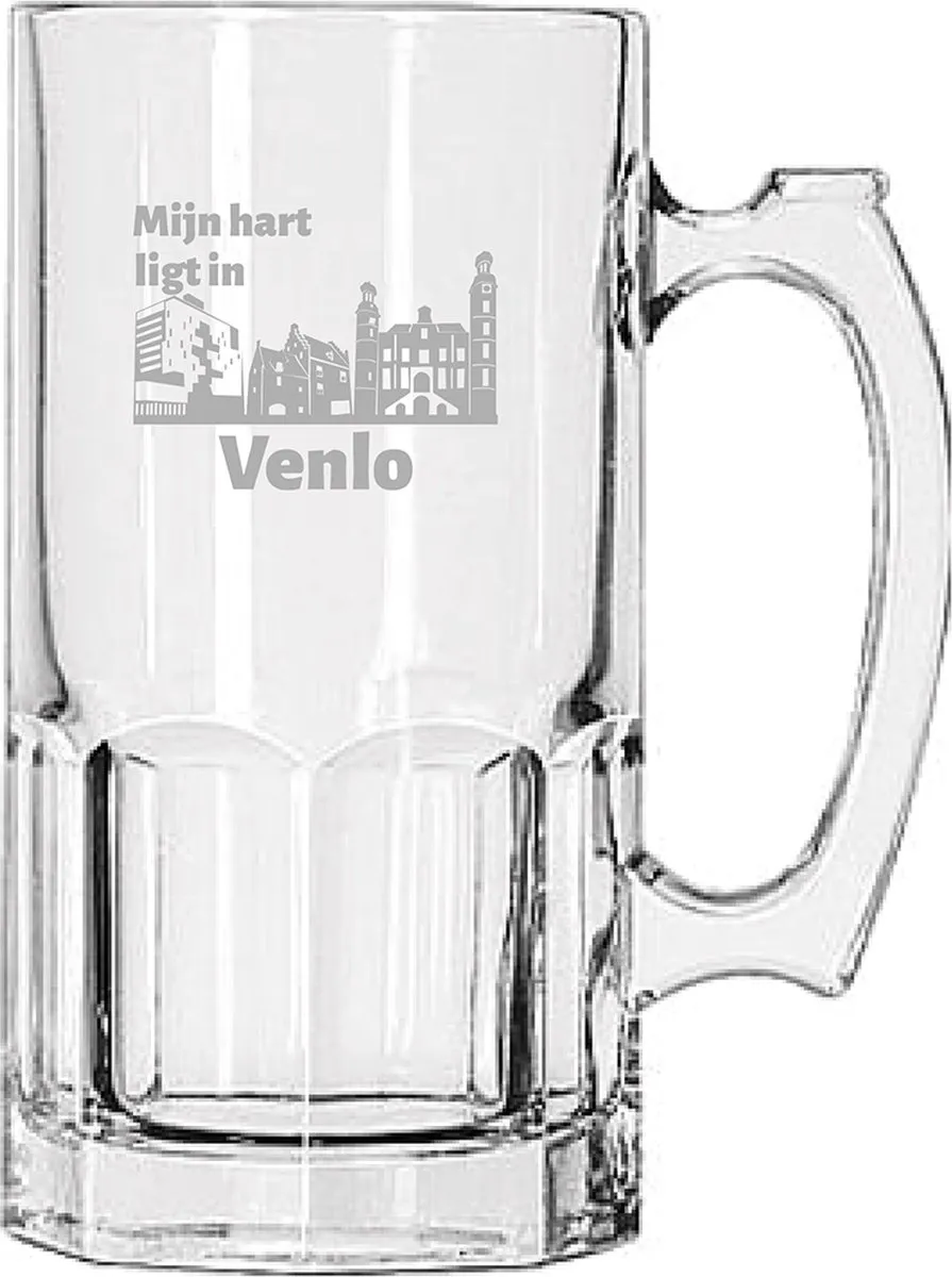 Libbey Gegraveerde Bierpul 1ltr