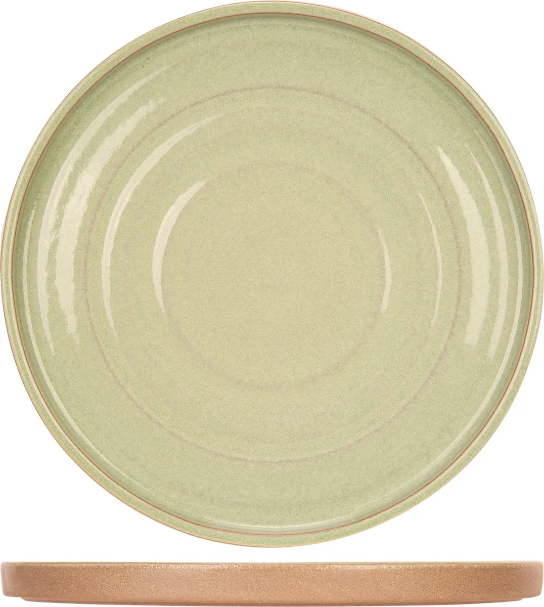 Cosy&Trendy Plat Bord 21cm Fresh Mint - 6 Stuks