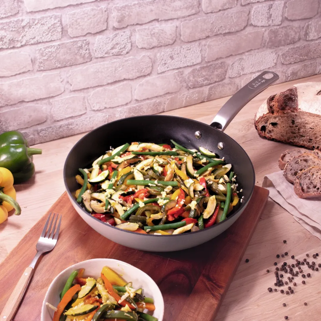 Tefal Recycle Wokpan Ø28cm - Grijs