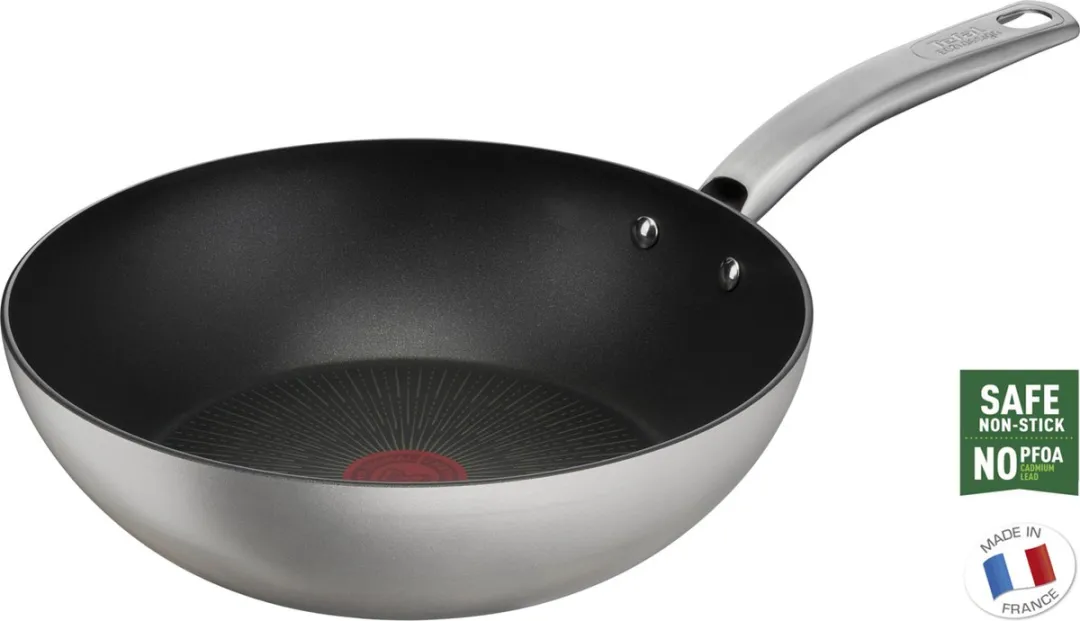 Tefal Recycle Wokpan Ø28cm - Grijs