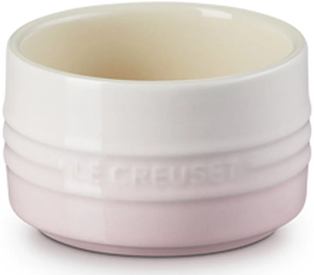 Le Creuset Stapelbare Schaal Shell Pink 9cm - 6 Stuks