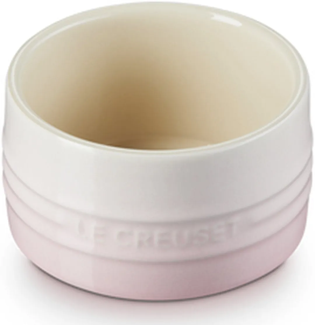 Le Creuset Stapelbare Schaal Shell Pink 9cm - 6 Stuks