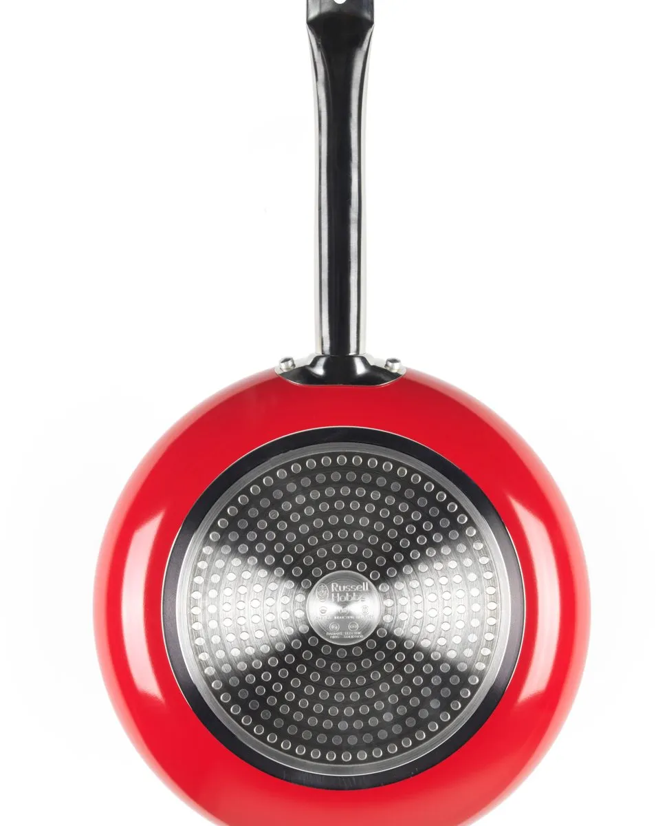 Russell Hobbs Riviera Koekenpan 24cm - Rood - afbeelding 4 van 6