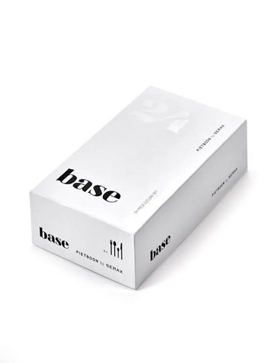 Serax Base By Piet Boon Bestekset 24-delig - Staal Grijs