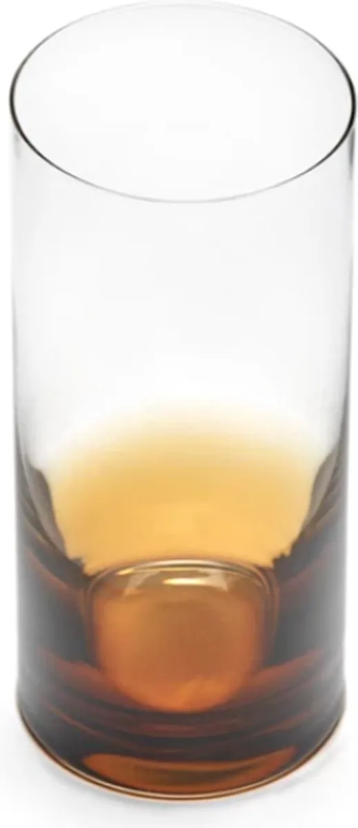 Serax Kelly Wearstler Zuma Longdrinkglas - 7cm Ø - 16cm H - Amber