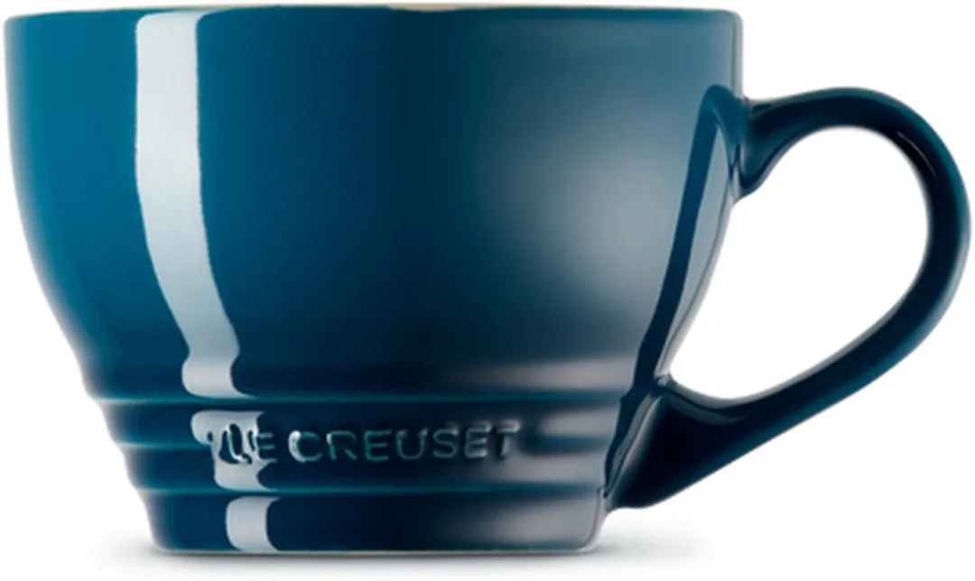 Le Creuset Grote Cappuccino Mok Deep Teal