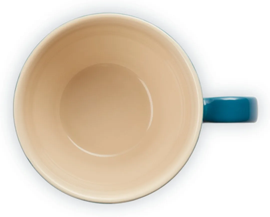 Le Creuset Grote Cappuccino Mok Deep Teal - 0,4L
