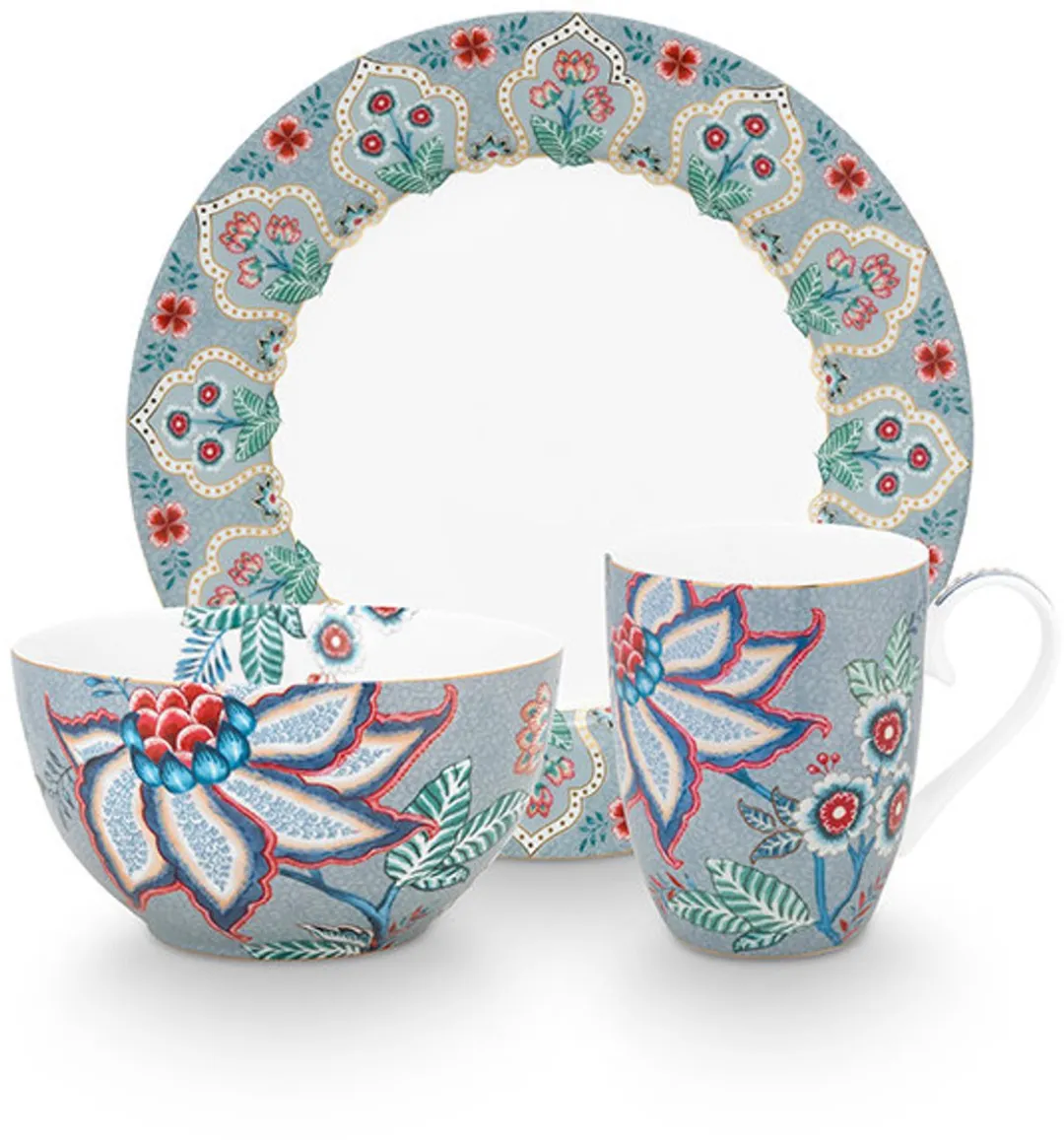 Pip Studio Flower Festival Ontbijtset