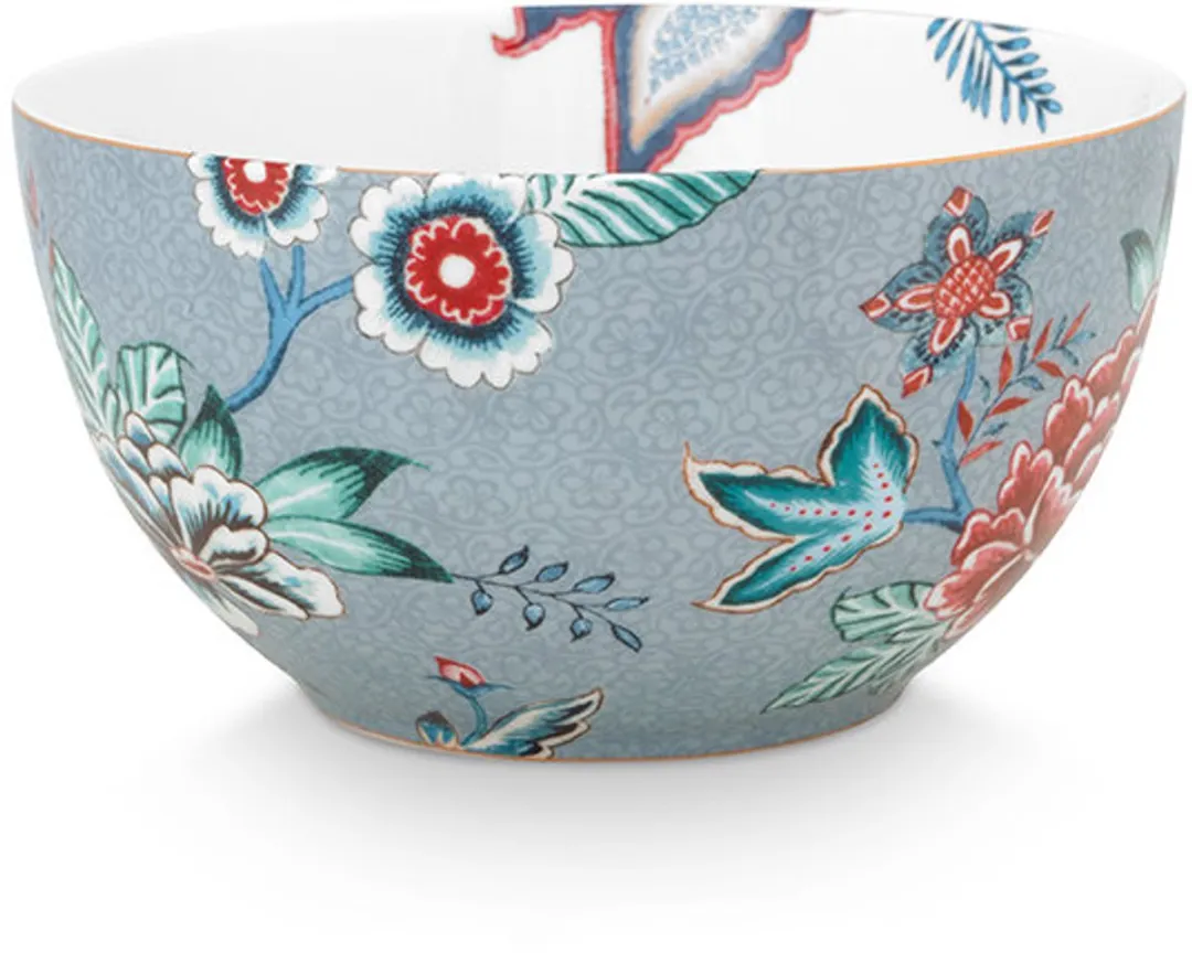 Pip Studio Flower Festival Ontbijtset - 3-delig - Multicolor