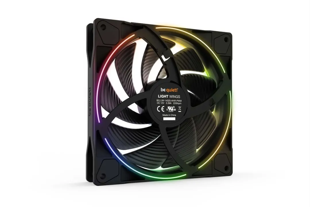 be quiet! Light Wings 140mm PWM ARGB Triple-Pack - 3 Stuks