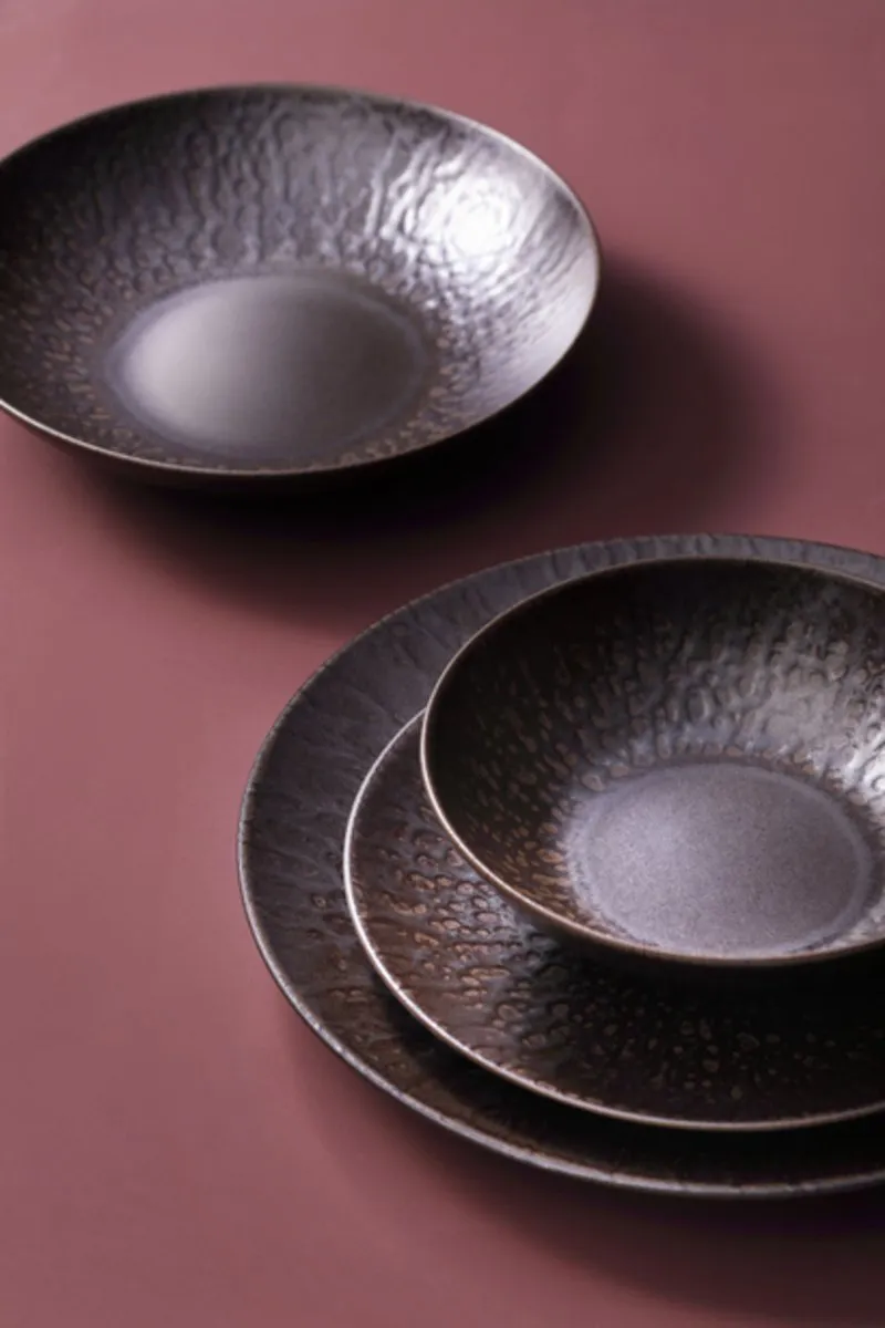 Palmer Ruston Bordenset - 4 Stuks ø22cm - Bruin
