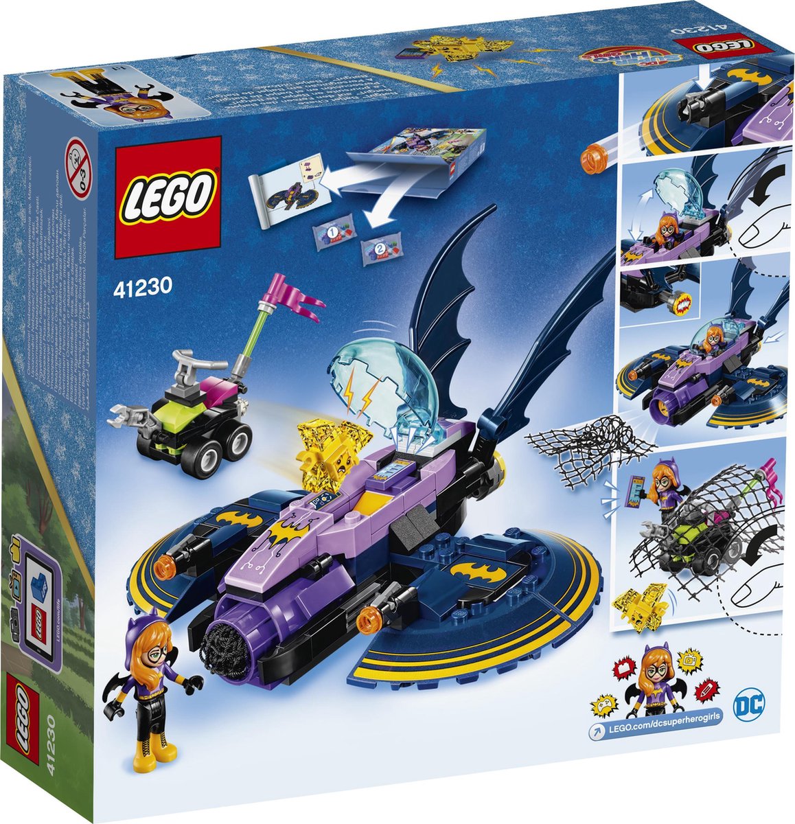LEGO DC Super Hero Girls Batgirl Batjet-achtervolging - 41230